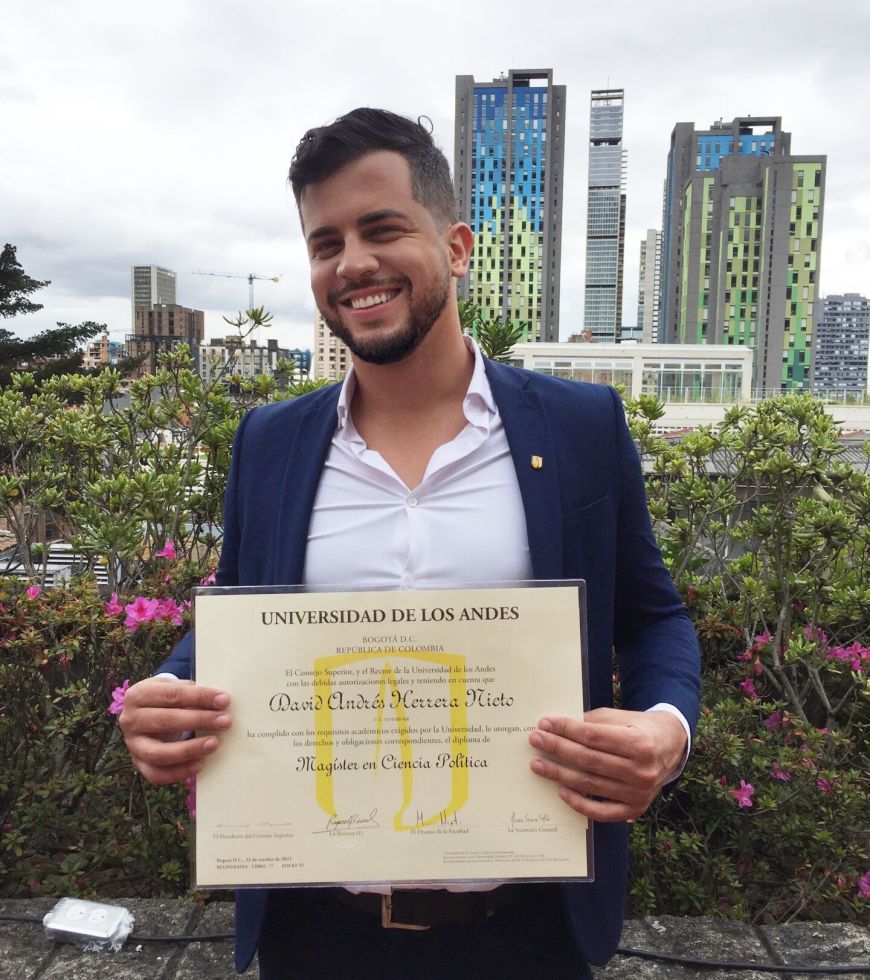 David Herrera: cineasta y politólogo